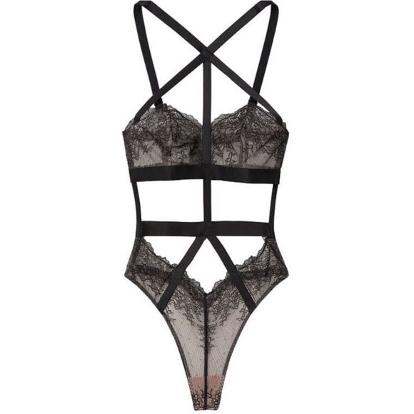 VICTORIA'S SECRET...VERY SEXY Snake Charmer Teddy - Size Medium - Picture 1 of 12